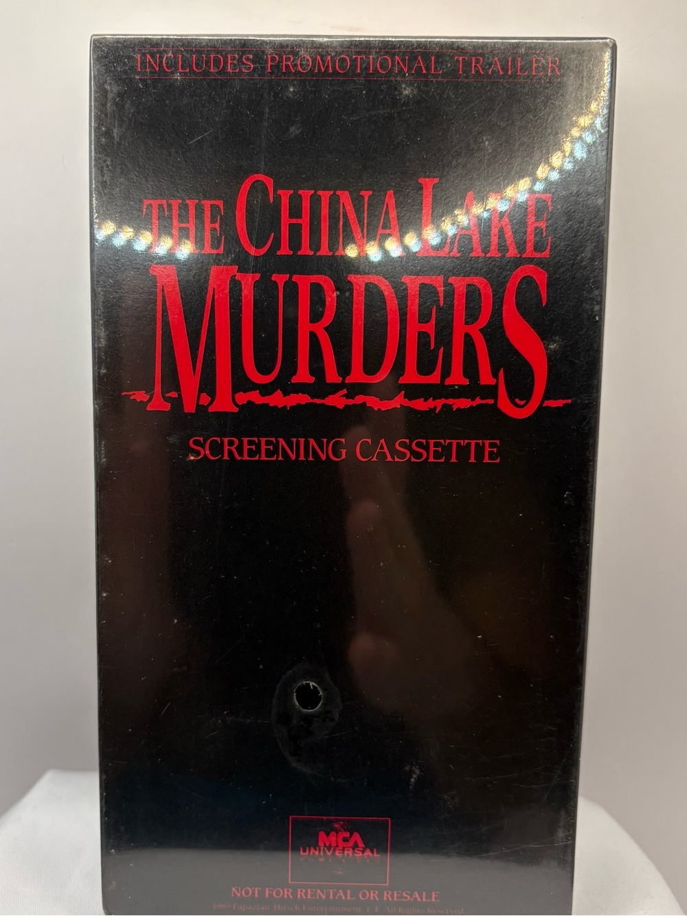 The China Lake Murders (VHS, 1991) Sealed